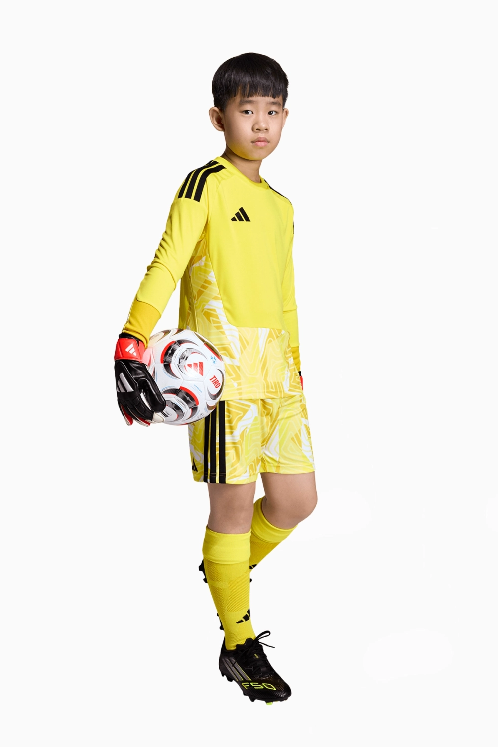 Вратарские шорты adidas Tiro 26 Competition GK Детские - желтый