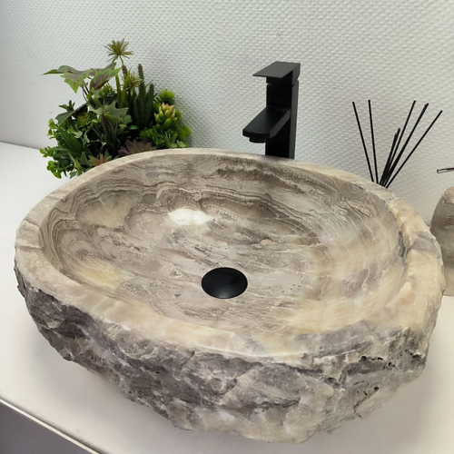 Раковина из оникса Erozy Grey EO-62596 53*43*15 0093