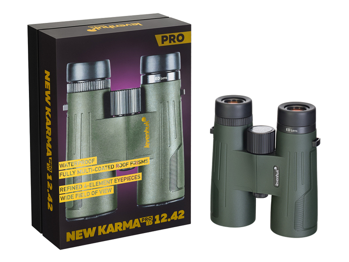 Бинокль Levenhuk New Karma PRO ED 12x42