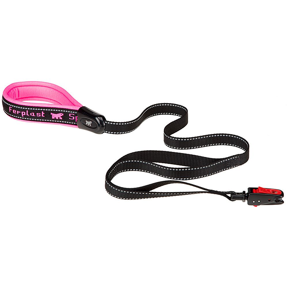 Поводок Ferplast SPORT DOG MATIC G25/120 для собак розовый 120 см