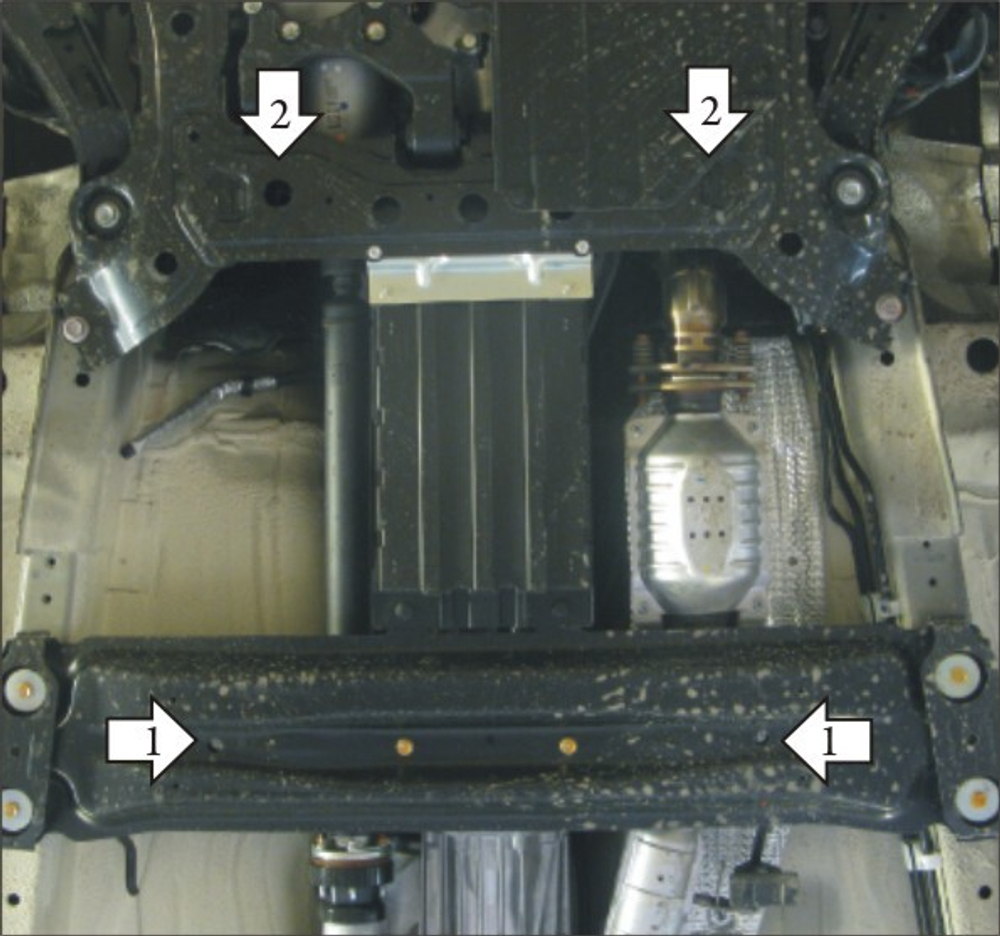 Усиленная защита Motodor кпп. 2 мм, сталь. для Suzuki Grand Vitara 2008-2012,Suzuki Grand Vitara 2012-2016,Suzuki Grand Vitara 2005-2008 арт.02412