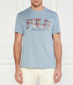 Футболка POLO RALPH LAUREN - голубой(710941855)