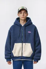 Куртка Ymkashix Furry Bastard синяя