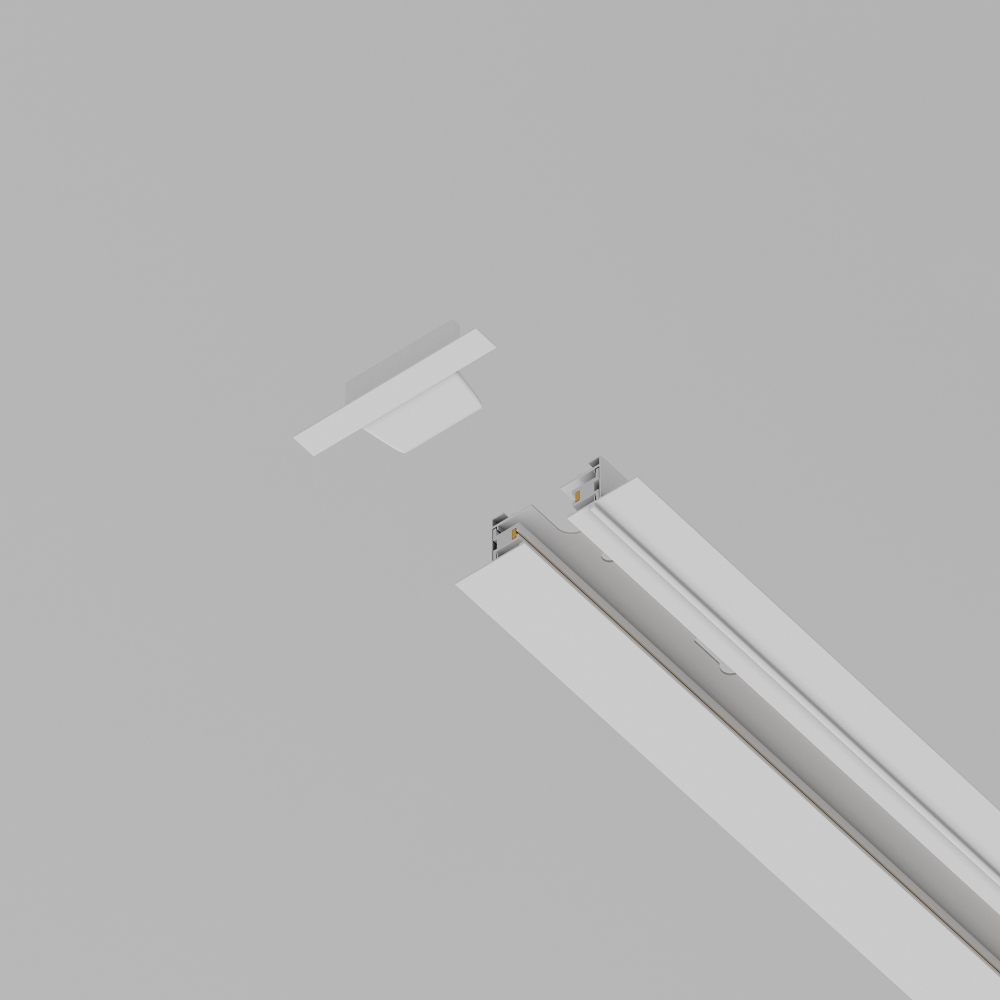 Заглушка  для однофазного встраиваемого шинопровода  Maytoni Technical TRA002EC-11W белый