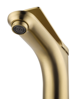 Смеситель для раковины WONZON & WOGHAND, Брашированное золото (WW-XH-010-BG)