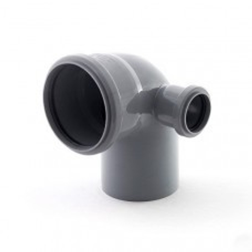 Отвод 110*90 с выходом 50 правый 120052