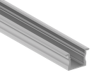 Врезной алюминиевый профиль,   23, 5х14, 5х2000. Цвет: Анодированное серебро,  Серия:DN8ALE
