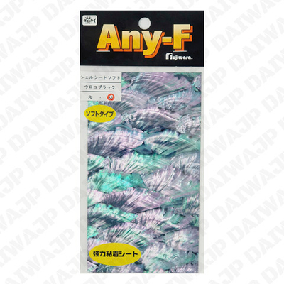 Наклейка FUJIWARA SHELL SHEET SOFT M SCALE BLACK