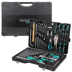 Набор инструментов 142 пр.1/4''3/8''1/2''(6-гр.)(4-32мм) MAMEDFORCE MF-41421-5