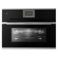 Компактный духовой шкаф с микроволнами Kuppersbusch CBM 6550.0 S1 Stainless Steel