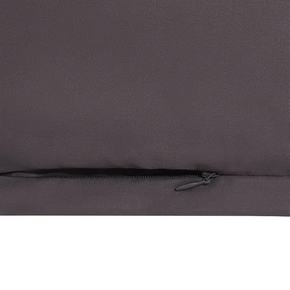 Комплект постельного белья из премиального сатина темно-серого цвета из коллекции essential, 200х220 см