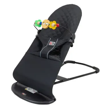 Шезлонг детский складной EL15 BSC-RD