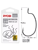 Крючок офсетный рыболовный RWH-05 №3/0 ( упк по 5шт)