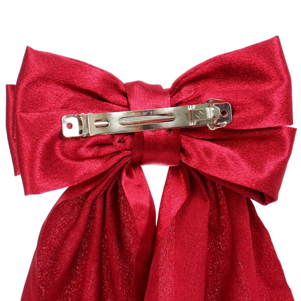 Заколка-автомат для волос «ПЕРСЕЯ», цвет бордовый, 13*8*18,5см (блистер Кокетка)