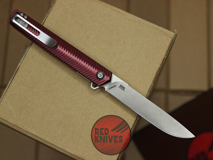Нож CRKT Stylus - рукоять бургунди алюминий