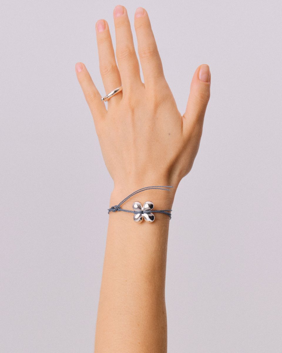 Цветок Стеклянный металл