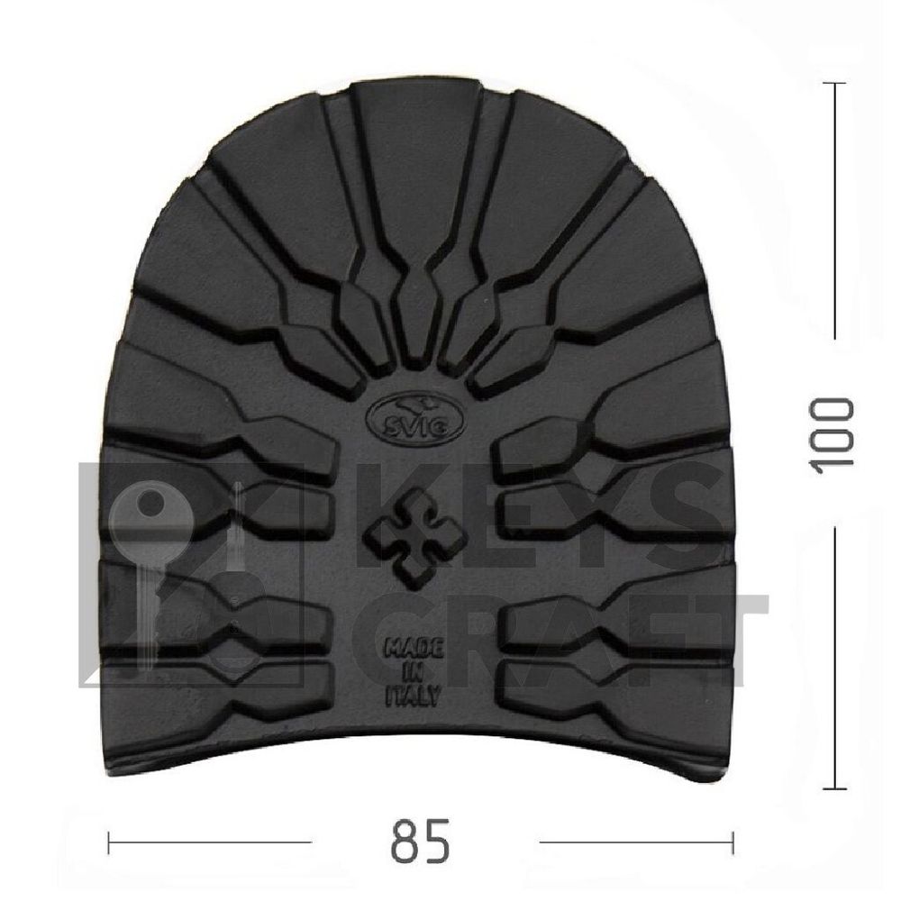 Набойка 236 SVIG TACCHI TRAPPER №2, цв.черный 15009