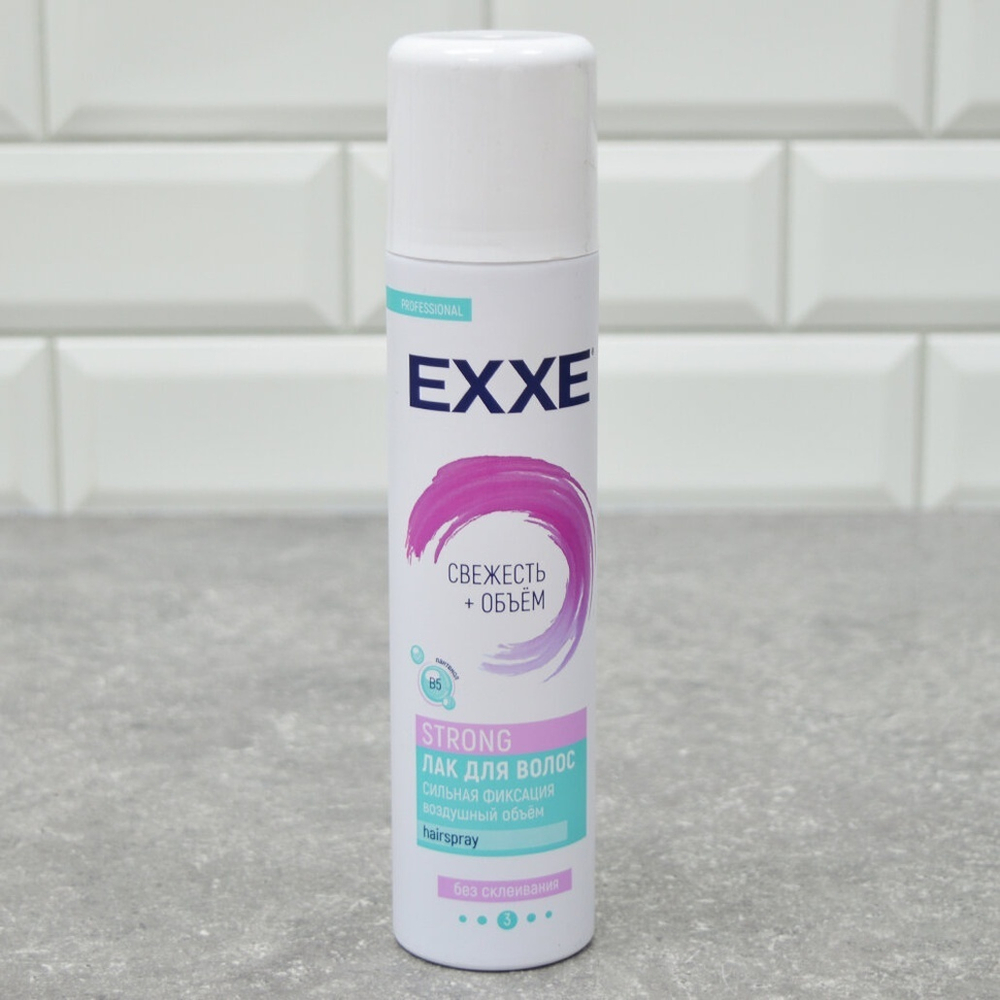 Лак для волос "Strong" сильная фиксация 250мл, EXXE