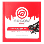 No Cow, Протеиновый батончик, шоколадная морская соль, 12 батончиков, 60 г (2,12 унции)