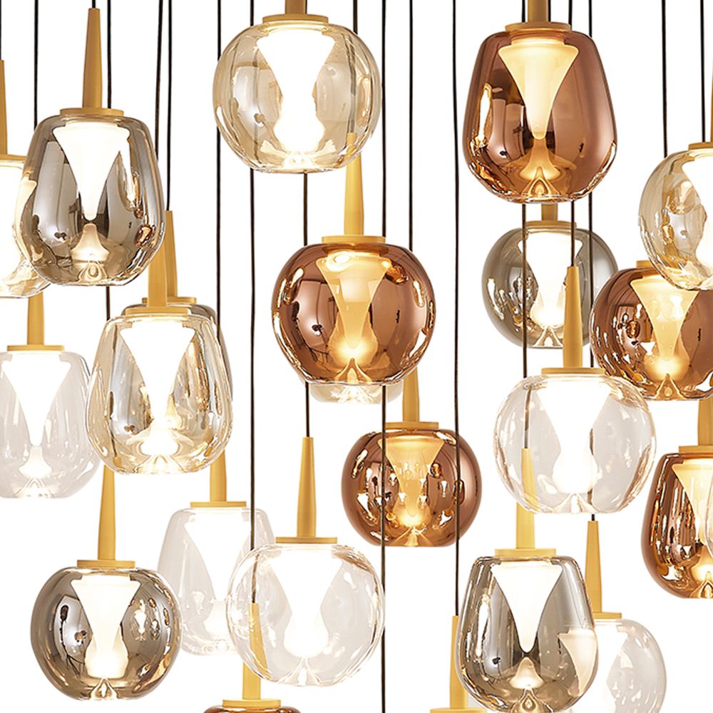 8937+24PL Люстра подвесная ANDROMEDA