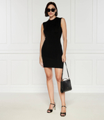 Хлопковое платье Michael Kors - черный(MT482DE4VR)