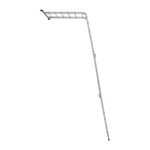 ЛЕСТНИЦА-ТРАНСФОРМЕР НОВАЯ ВЫСОТА 4Х6 АЛЮМИНИЕВАЯ ПРОФЕССИОНАЛЬНАЯ NV 3320