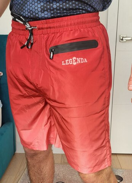 Шорты LEGENDA красные Уценка (XL)
