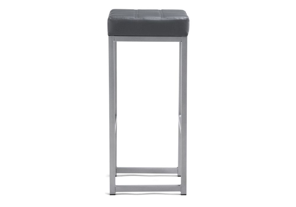 Барный стул Khurkroks серый полимер / светлый мусс