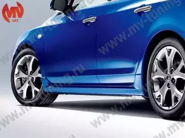 Пороги для Mazda 3
