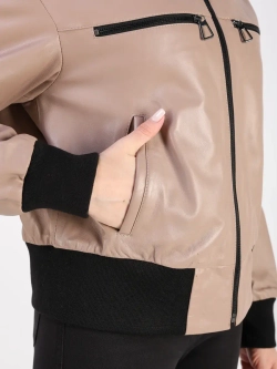 Кожаная куртка демисезонная