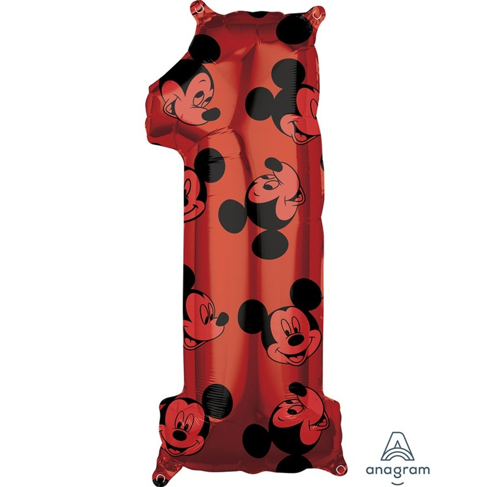 А ЦИФРА 1 26" Микки Маус