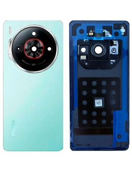 Задняя крышка для ZTE Nubia Z60S Pro зеленая (Green) со стеклом камеры