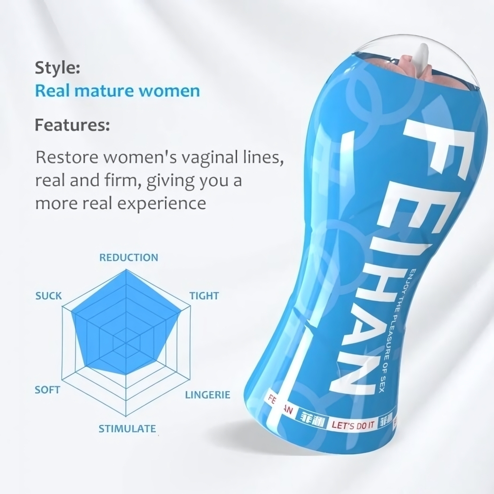 Мастурбатор Rosyland FEIHAN (Цвет: телесный)