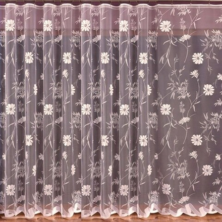 Занавеска "Ф. ЛЕТНЕЕ ПОЛЕ" на шторной ленте, цвет кремовый, Польша.