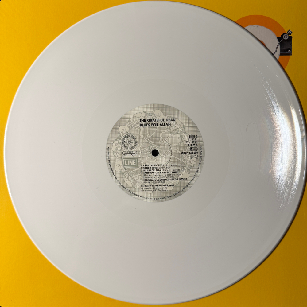 Grateful Dead ‎– Blues For Allah (Германия 1989г.) White