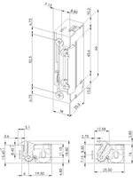 Электромеханическая защелка Dorcas 99ADF