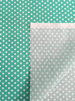 Ткань бязь плательная, рис. " Горох 6 мм", ширина 150 см, арт. 048