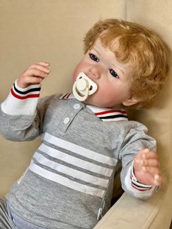 Кукла Реборн мягконабивная 70см в пакете (FA-347)