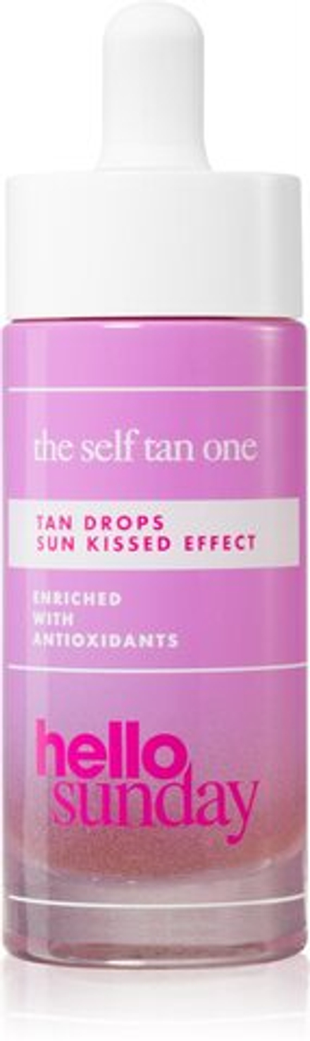 hello sunday the self tan one - сыворотка для автозагара для лица /   30  ml  / GTIN 8436037793356