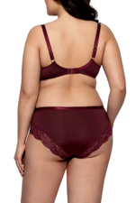 Бюстгальтер-балконет Benita (Размер: 65F) (Цвет: бордовый)