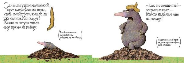 Маленький крот, который хотел знать, кто наделал ему на голову