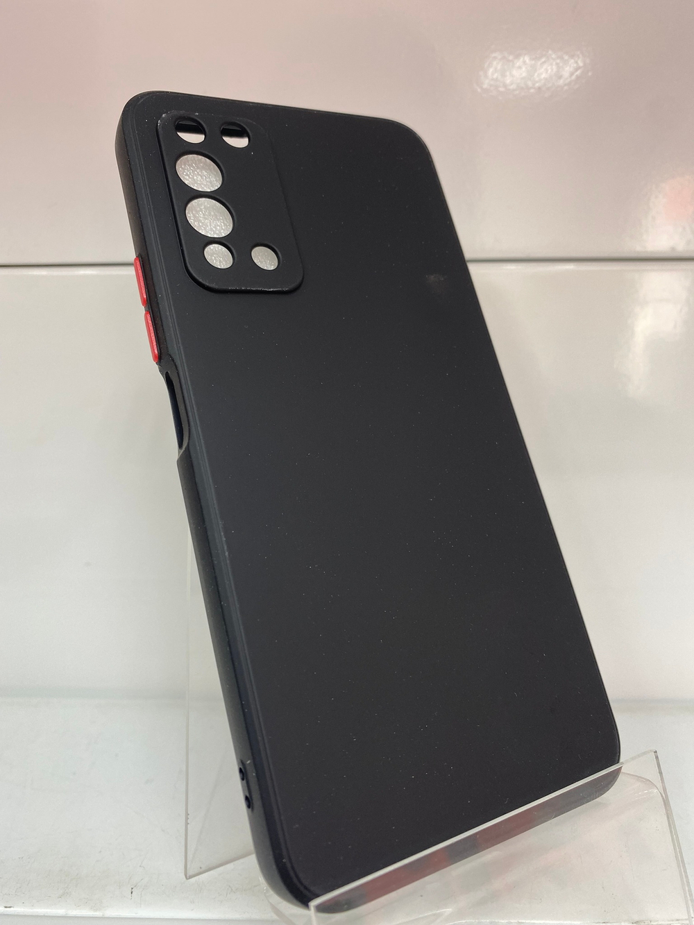 Чехол силиконовый Huawei Honor 10X черный