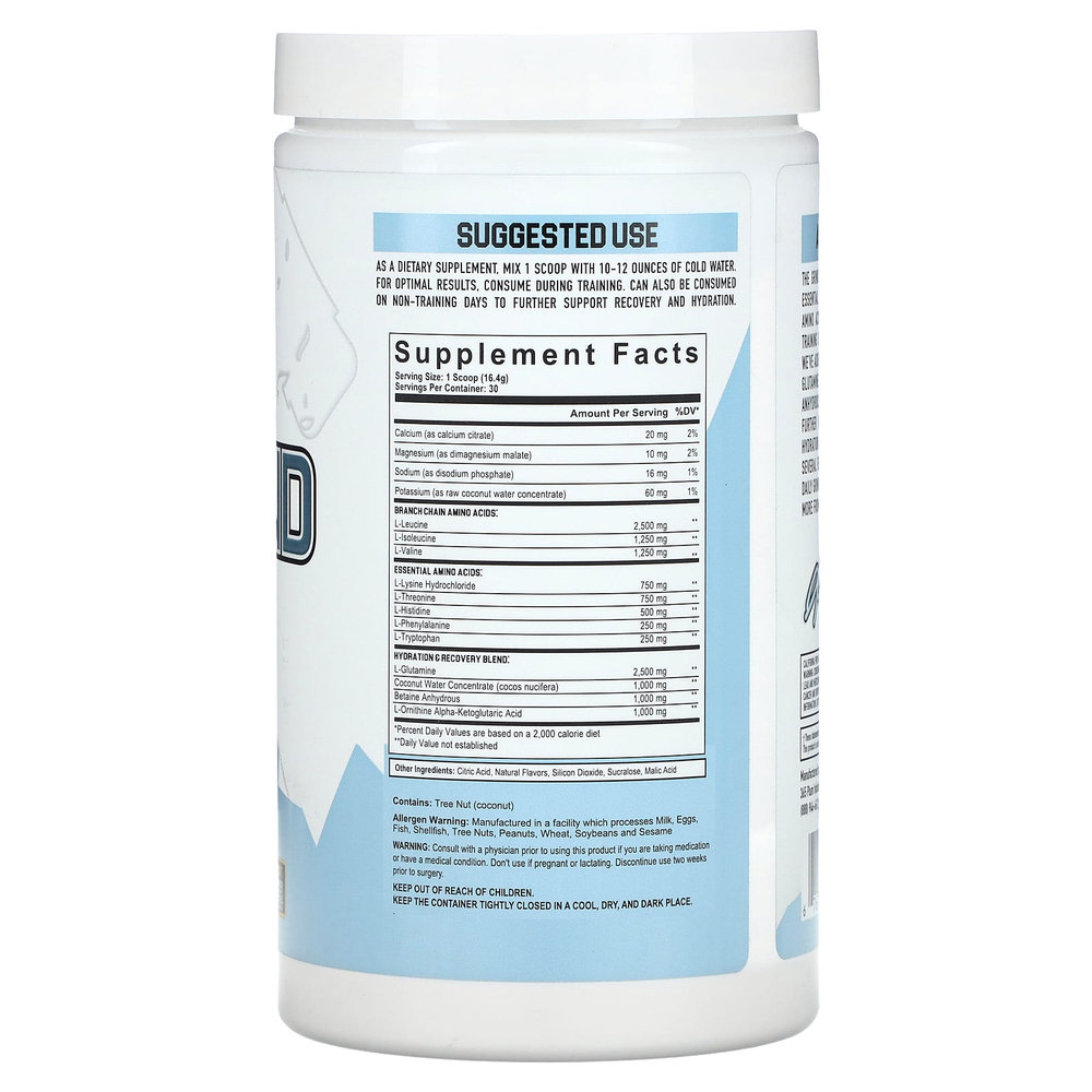 Axe & Sledge Supplements, The Grind, EAAS + Hydration, ледник, 492 г (17,36 унции)