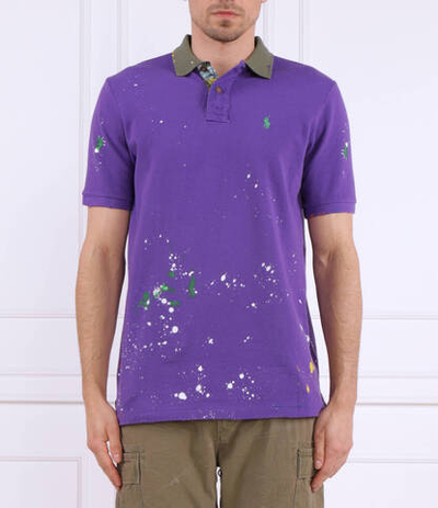 Поло POLO RALPH LAUREN - фиолетовый(710904455)