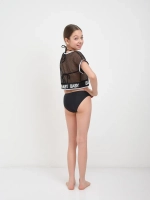 купальник раздельный 3 в 1 кроп топ парео