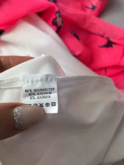 Платье AScool яркое "с птицами" 40 размер, новое