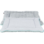 Лежак для собак Trixie Junior, размер 2, размер 70x50см., светло-серый/мятный