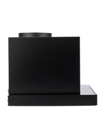 Вытяжка кухонная MACBI Perfa-60G-baf (BLACK) черный, D150мм, 1200м3/ч, полновстраиваемая, мотор 230Ватт, стекло 60см, сенсорное управление + управление жестами