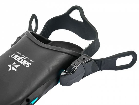 Ласты детские регулируемые Sargan Релакс голубые