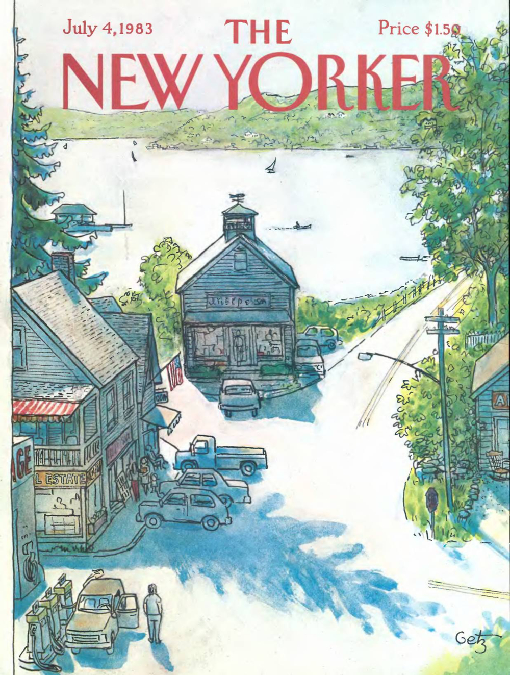 Журнал The New Yorker 04-07-1983